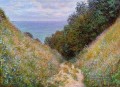 Der Weg in La Cavee Pourville Claude Monet